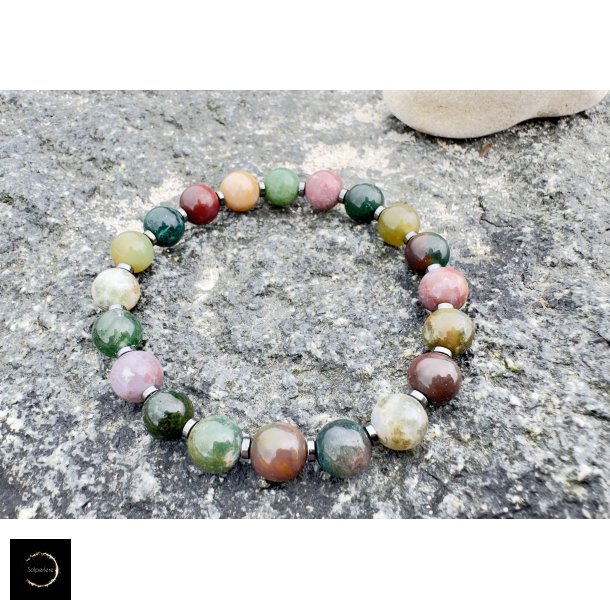  Indisk Agat armbnd